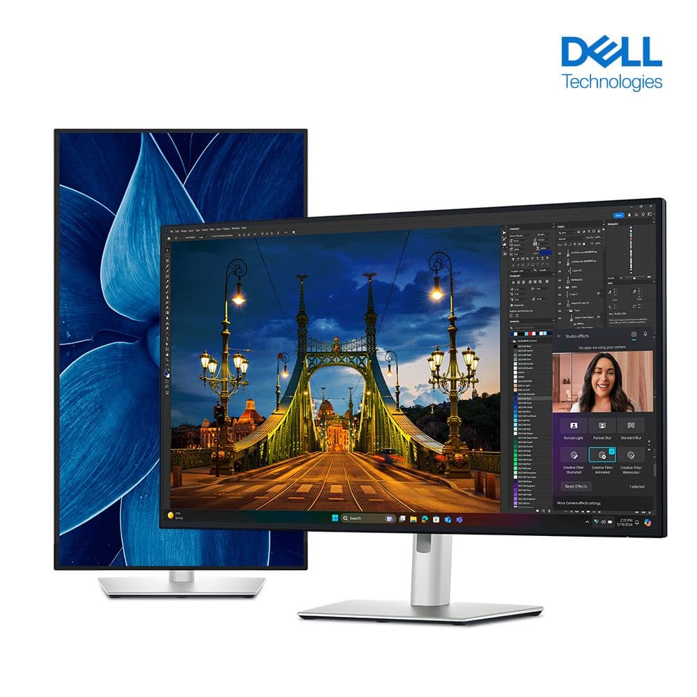 DELL 울트라샤프 U2725QE 4K 120Hz 썬더볼트 델 모니터 UHD IPS 전문가 업무용