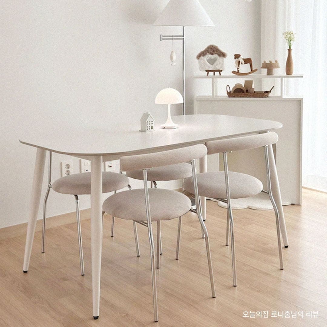 쉬어 Swieo 로넬몰리 포세린 세라믹 식탁 타원형 4인용테이블 1400