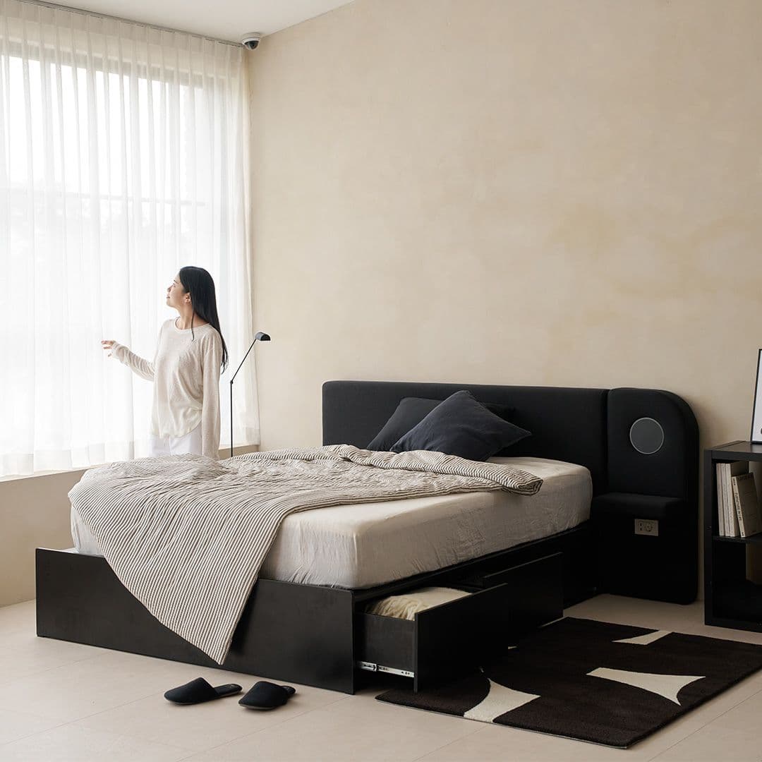 눕 노우즈 패브릭 빅 수납 호텔 침대 프레임 - 최저가 219,000원 (30% 할인)