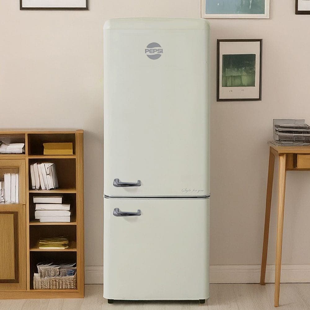 Pepsi 펩시 레트로 소형 미니 냉장고 PC20CRJ 200L 방문설치 아이보리 상냉장하냉동 - 최저가 345,900원