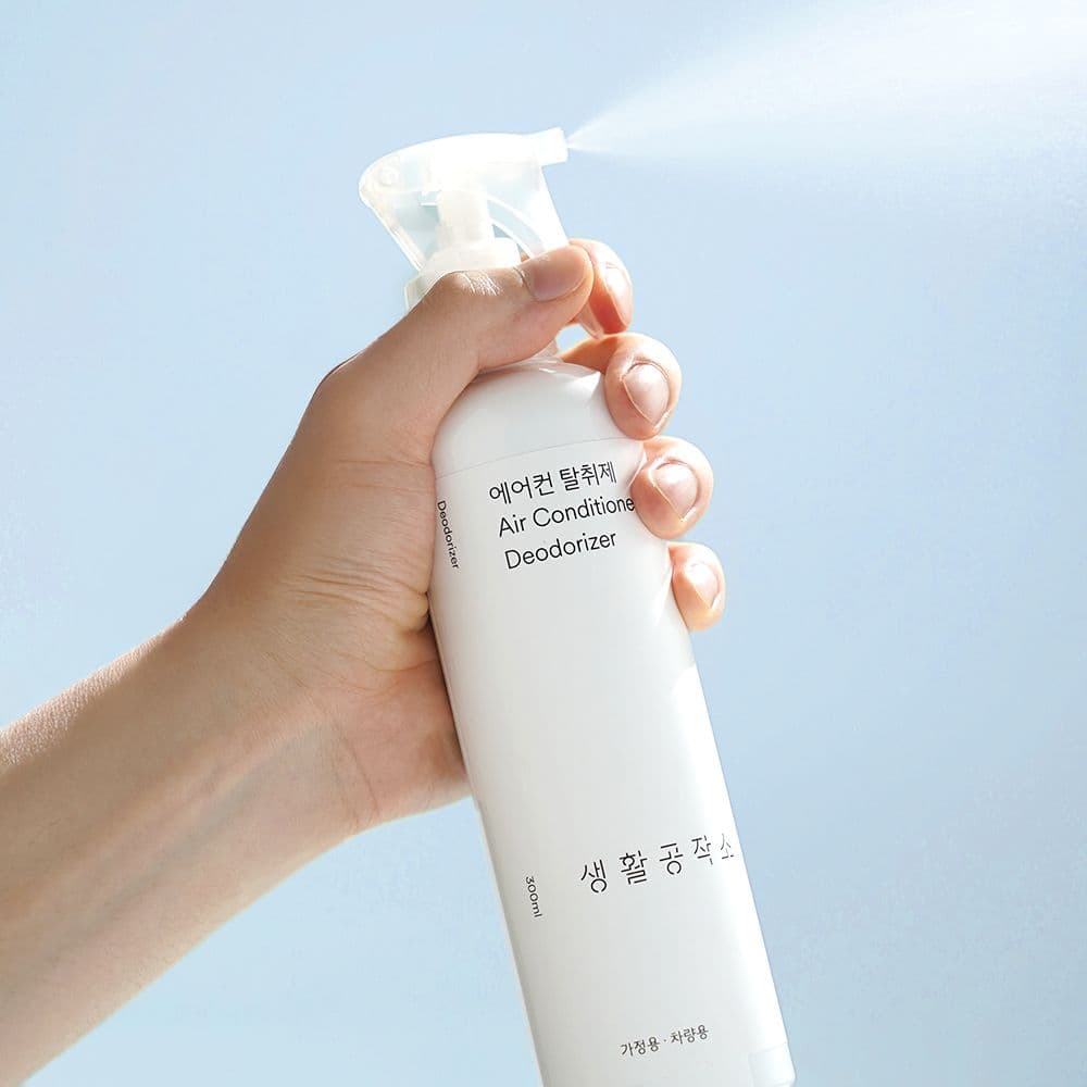 생활공작소 피톤치드향 에어컨 탈취제 냄새제거 300mlx 2입