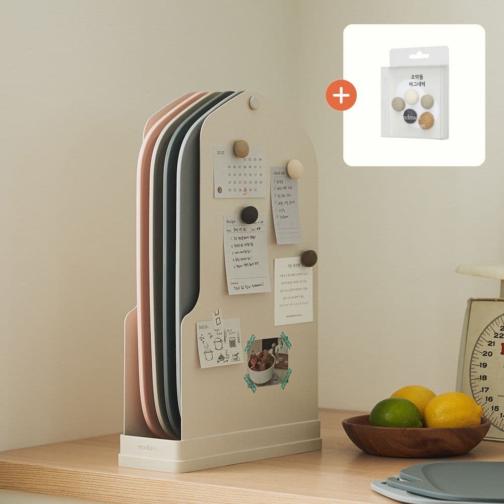 모도리 TPU&스텐 세균 걱정 없는 깔끔 도마 세트(+조약돌 자석 5종) - 최저가 89,000원 (34% 할인)