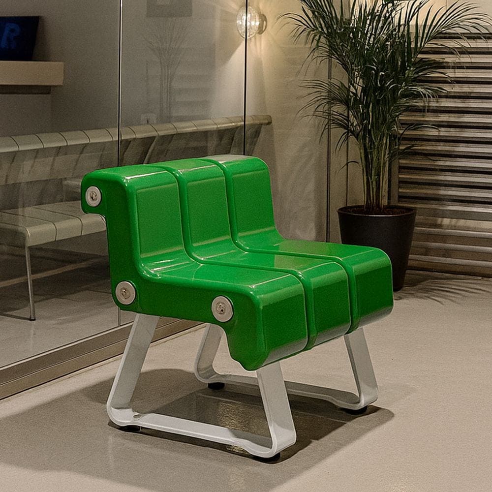 에이비퍼니쳐 체르니 레트로 야외 벤치 의자 1인용