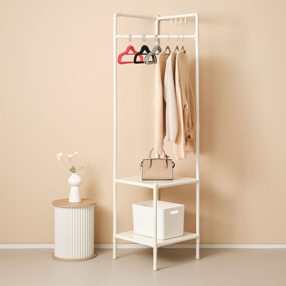 MF매직하우스 MF  무볼트 드레스룸 코너행거 - 최저가 23,655원