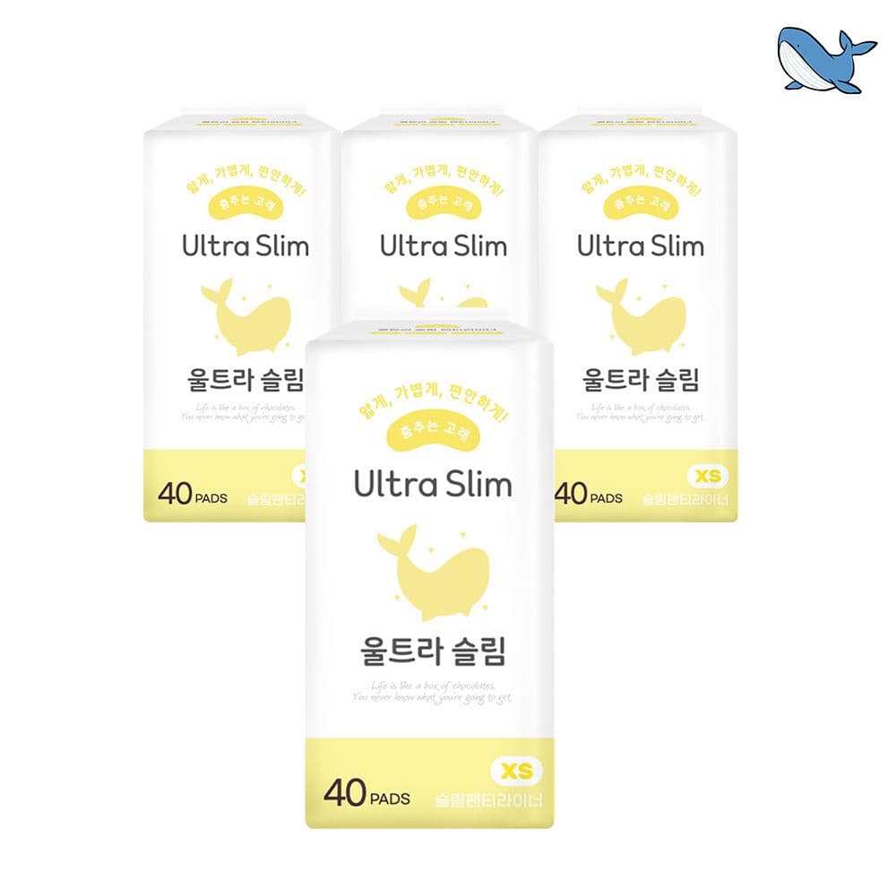 춤추는고래 슬림라이너 40매 - 최저가 12,200원