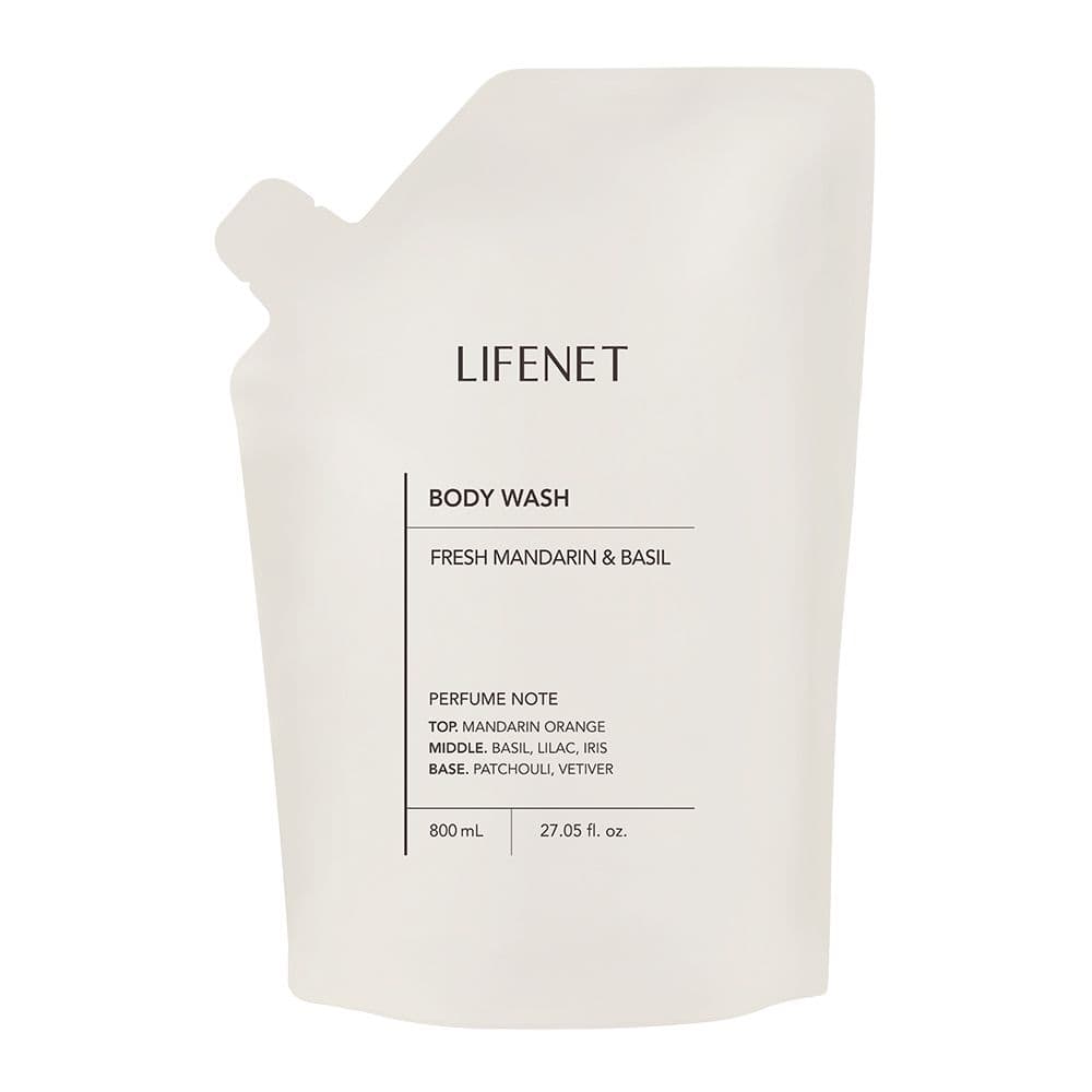 라이프넷 촉촉 클렌징 바디 워시 리필 파우치 800ml