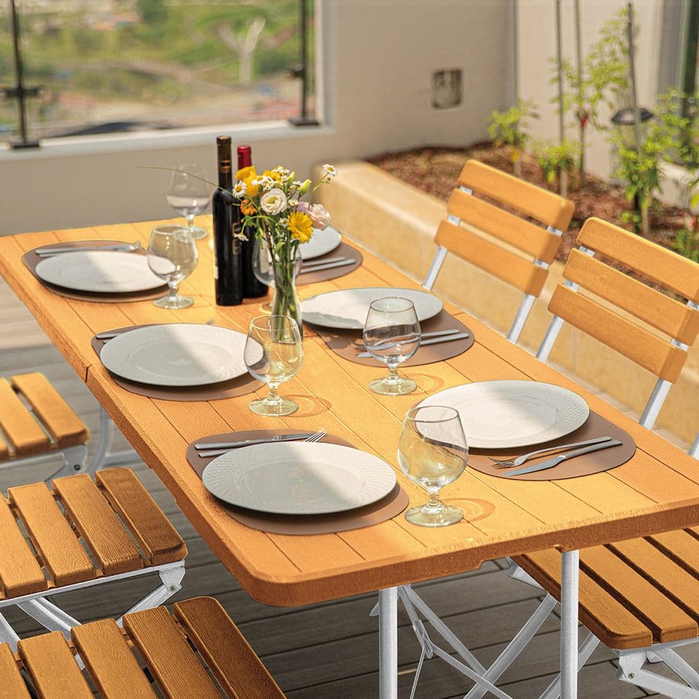 로티캠프 브로몰딩 1800 (6~8인용) 간이 식탁 접이식 야외 테이블