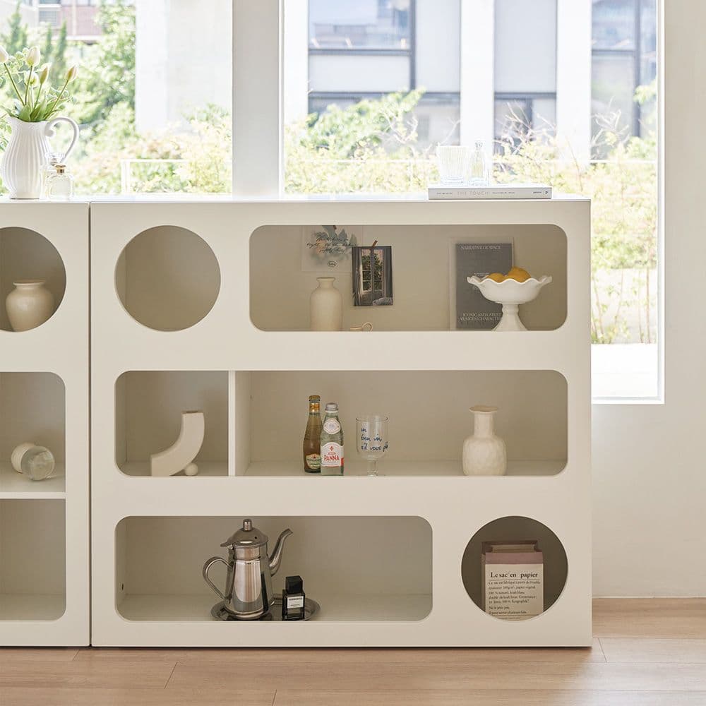 포더홈 러비 다용도 수납 장식장 - 최저가 109,900원