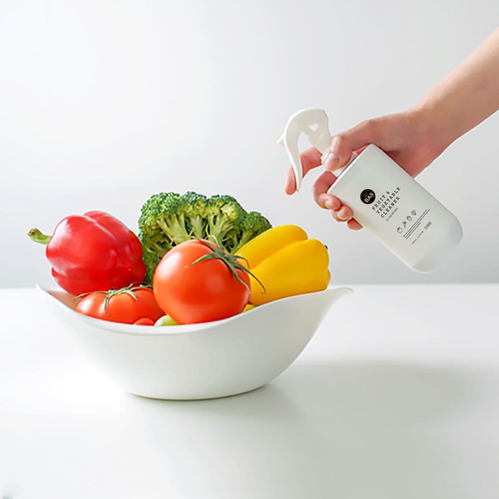 BAS 스프레이형 과일 야채 세정제 300ml (1개/2개/4개)