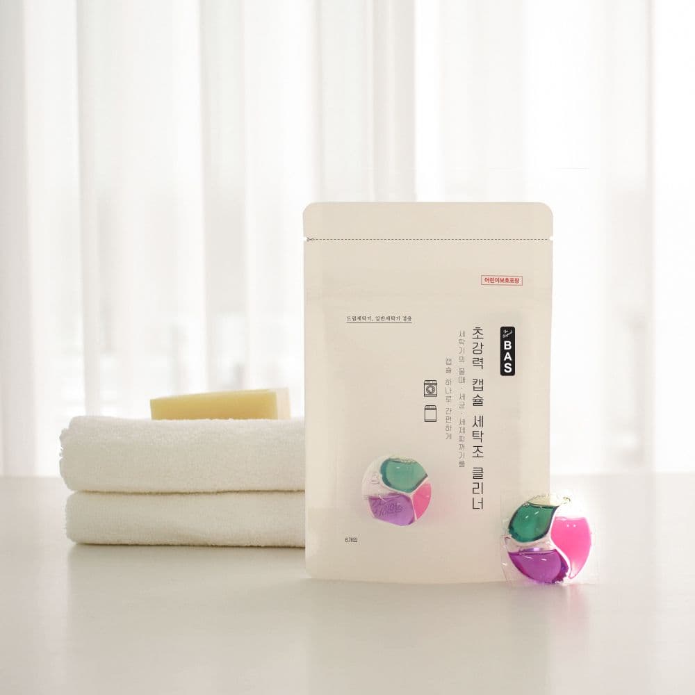 BAS BAS 캡슐형 세탁조 클리너 - 최저가 7,500원