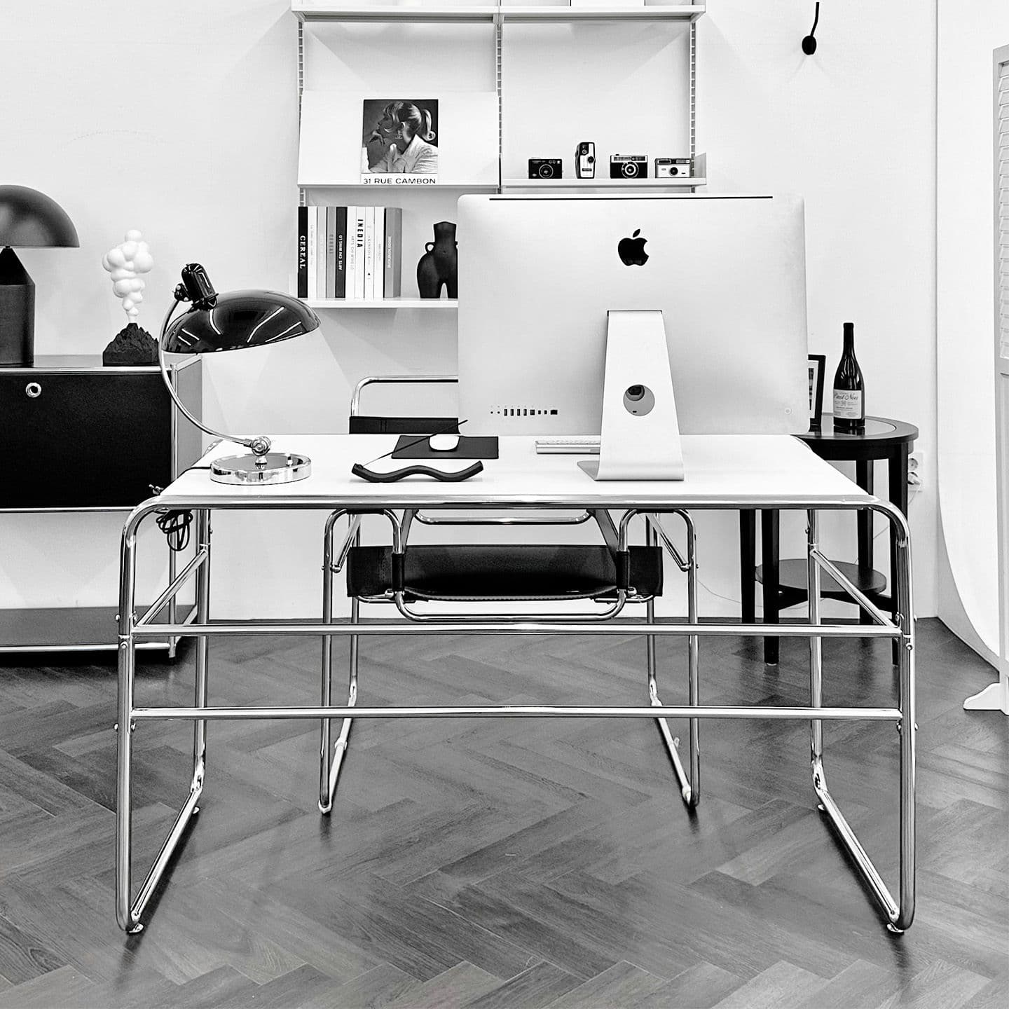 리빙힙 소셜 미드센츄리 모던 데스크 책상