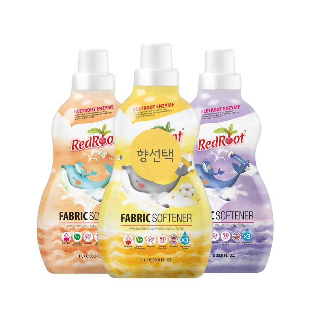 레드루트 우리아이 유기농 고농축 안심 섬유유연제 1L