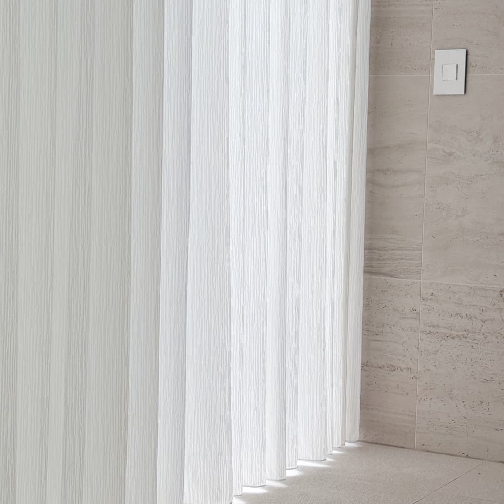 마리하우스 비침없는 도톰한 플리츠 직조 화이트 거실 안방 세렌 플리츠 커튼