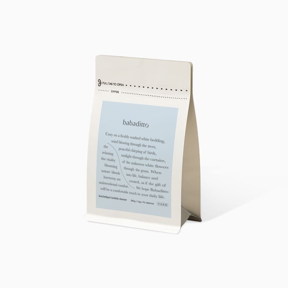 바바디토 깨끗한 분유포트/텀블러 발포 클리너(4g X 70정)