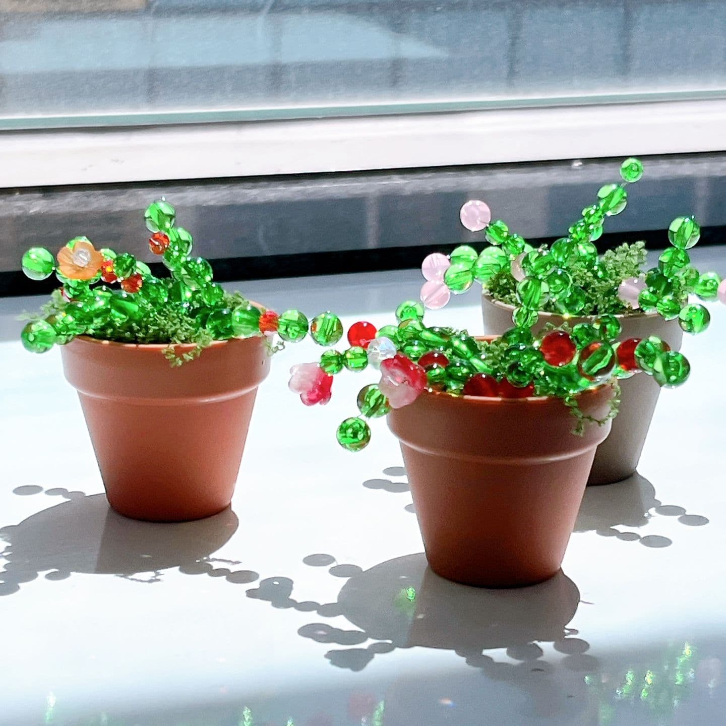 흐뭇마켓 비즈 식물 만들기 DIY 공예 키트 미술 수업 재료 부자재방 원룸 꾸미기 소품 인테리어