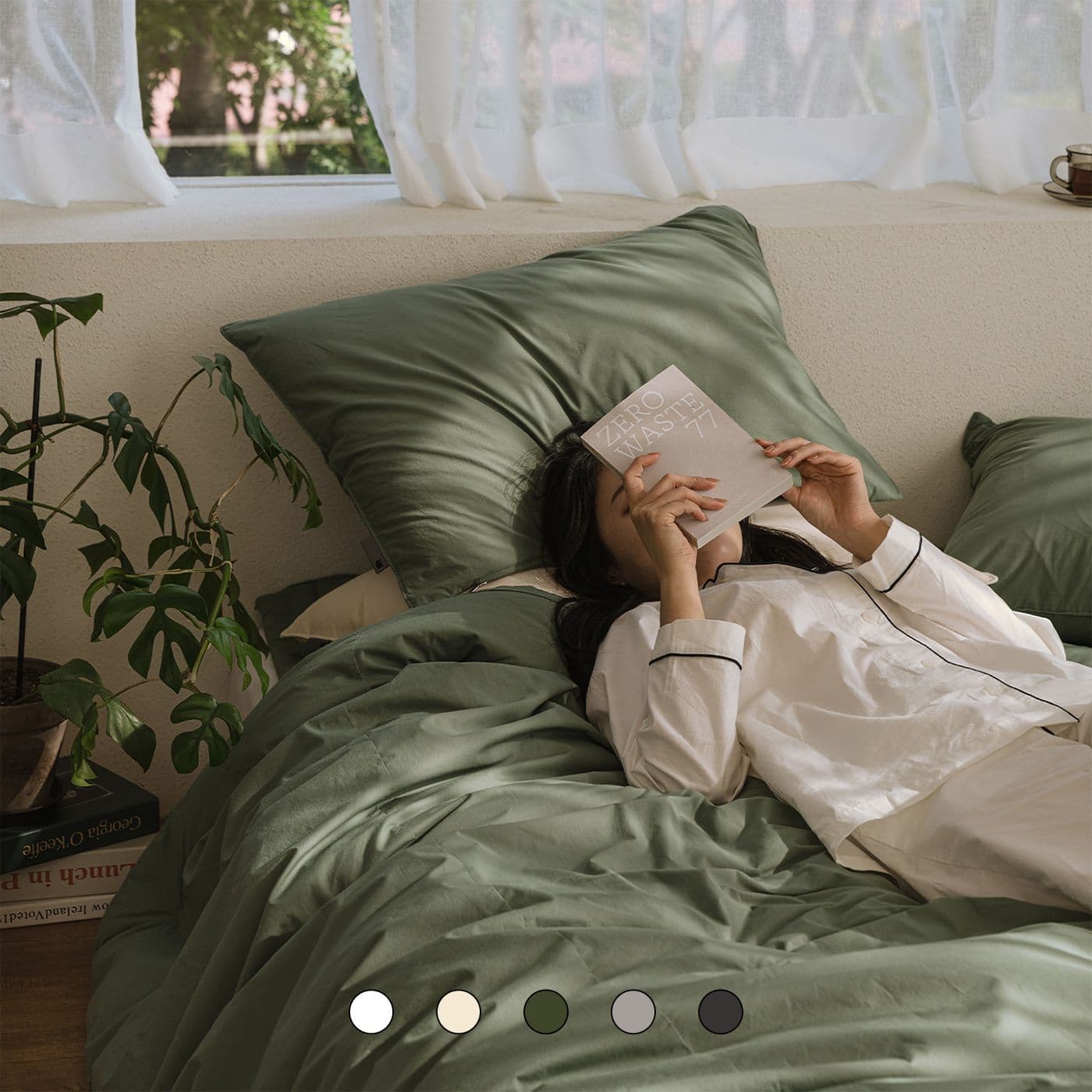 드리울 데일리무드 알러지케어 고밀도 순면 호텔 차렵이불세트 5color - 최저가 69,210원