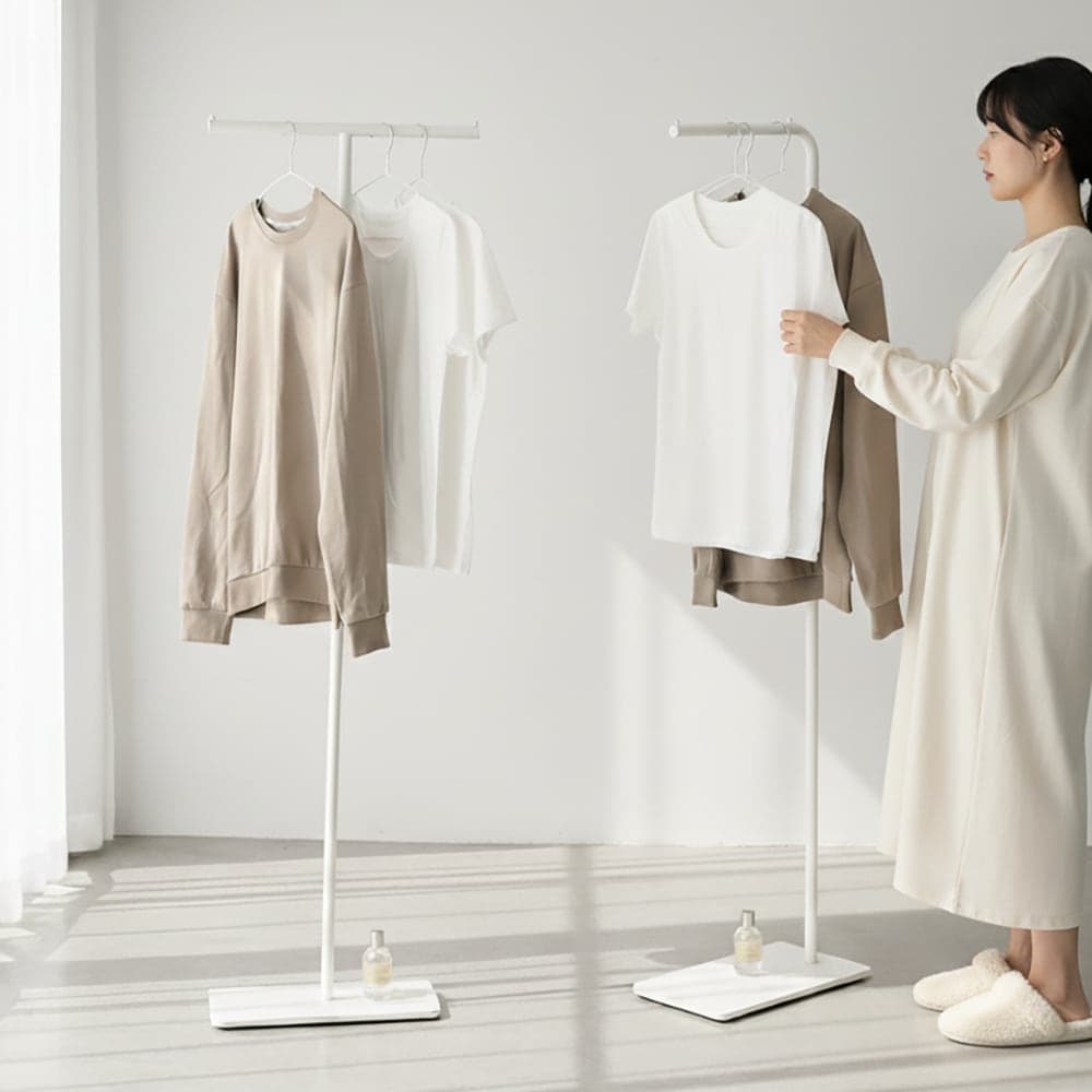 풀라이프 철제 스탠딩옷걸이