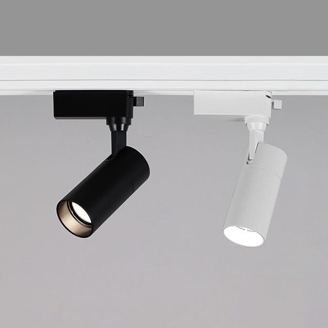 공간LED 레일조명 원통 COB 안정기 일체형 10W_2colors