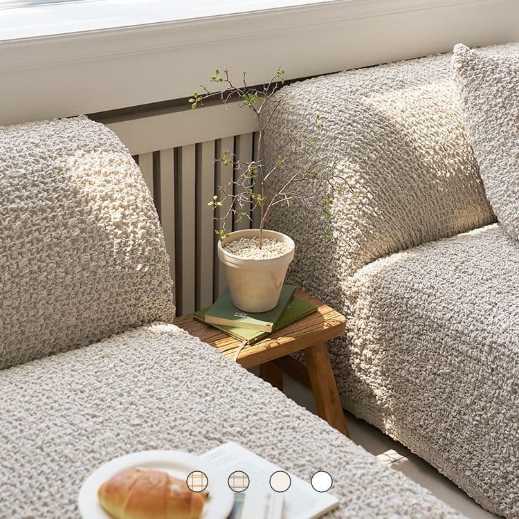 베베데코 프리미엄 고탄력 만능 사계절 스판 쇼파커버 1~5인용/스툴 - 최저가 89,000원 (34% 할인)