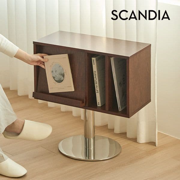 스칸디아 드위 미드센츄리 합판 매거진랙 모듈 수납장 - 최저가 94,905원