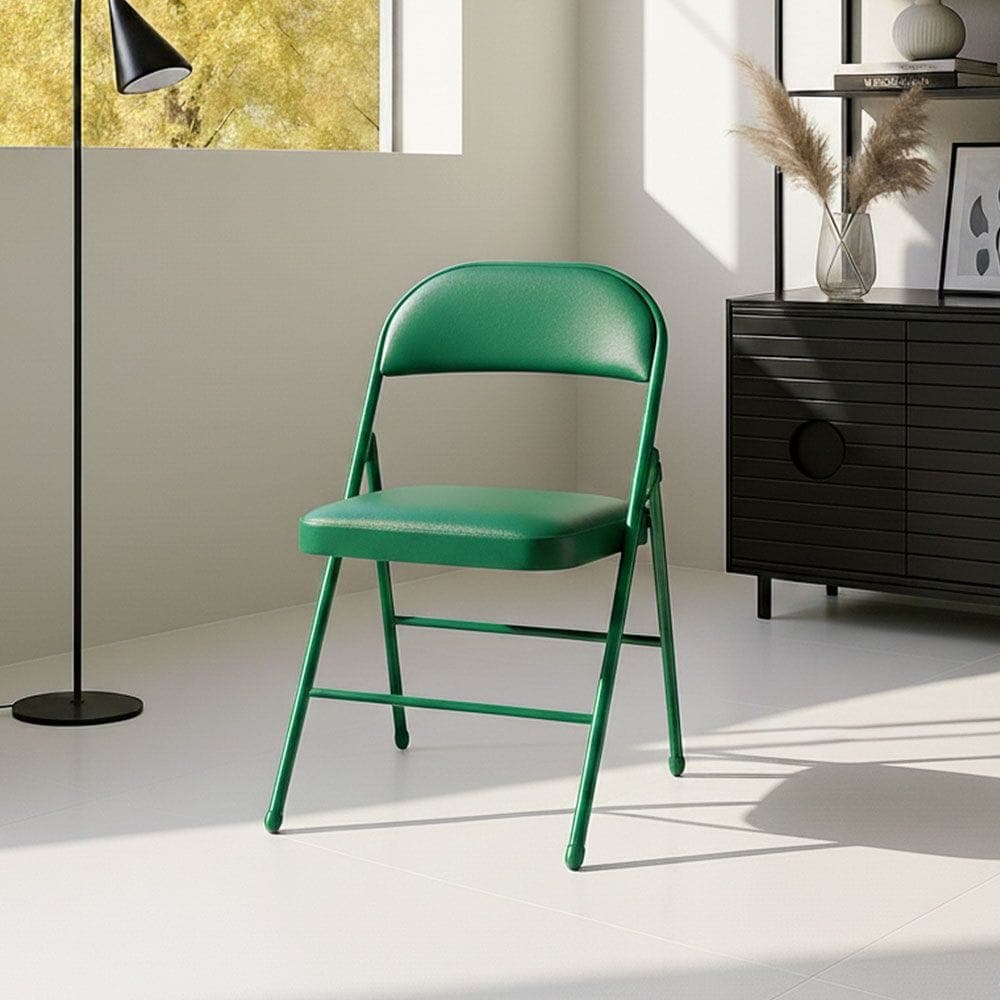 지엠퍼니처 대량구매 할인 / 코모 인테리어 폴딩 체어 다용도 철제 쿠션 접이식 의자 5colors - 최저가 19,800원