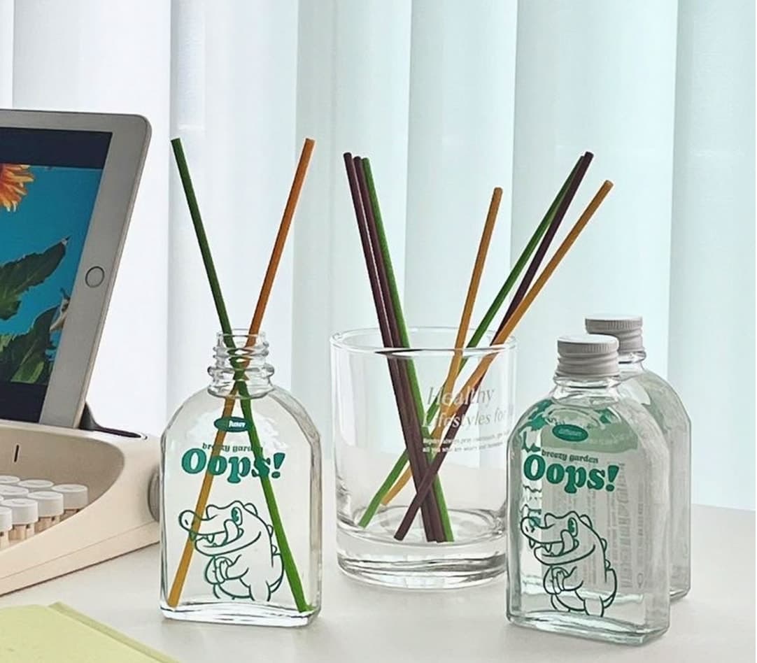 무무네 웁스 디퓨저(브리지가든, 에어리샤워, 프레쉬선데이, 쿠잉체리, 히피브라운)