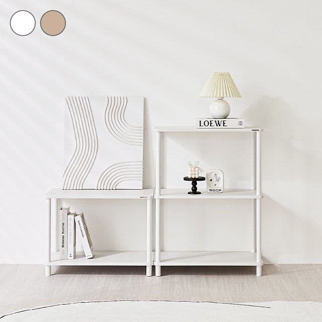 룸앤홈 데일리 선반 더넓은 조립식 렌지대 주방 다용도 수납장 2단 3단 4단 5단 2colors - 최저가 16,065원