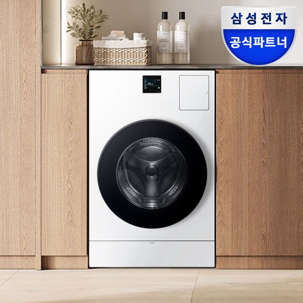 삼성전자 AI콤보 세탁건조기 WD80F25CHW 25kg+15kg 화이트 1등급