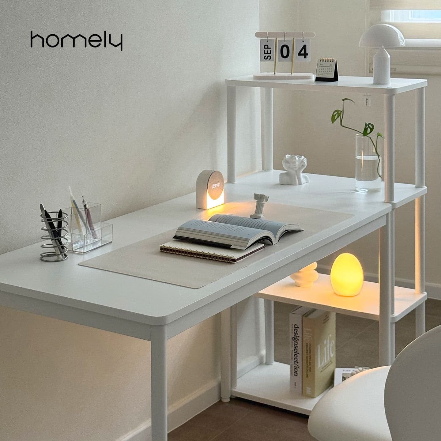 홈리 노트르 오피스 책상 600/800/1000/1200/1400 - 최저가 39,900원 (31% 할인)