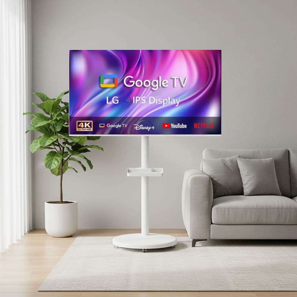 스타인즈 스타인즈 109cm(43인치) LG패널 구글 스마트 UHD TV 삼탠바이미 스탠드 - 최저가 269,000원