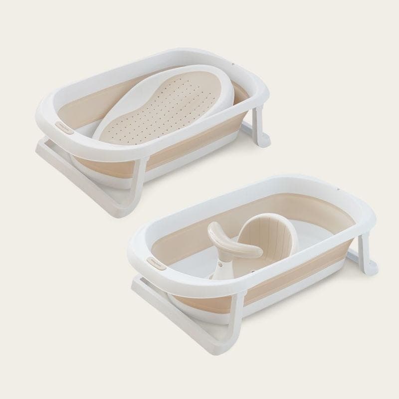 말랑하니 말랑하니 신생아 싱크대 접이식 아기욕조 목욕의자