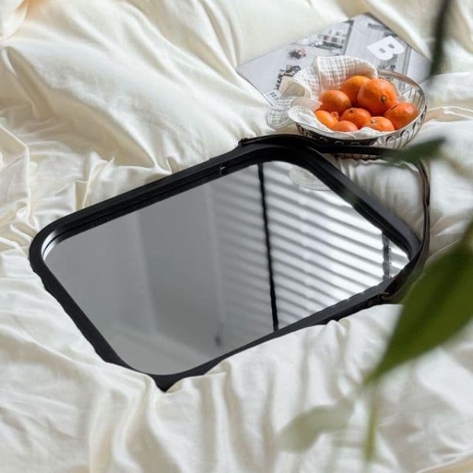 historic mood 더필 감성 스트랩 벽걸이 거울