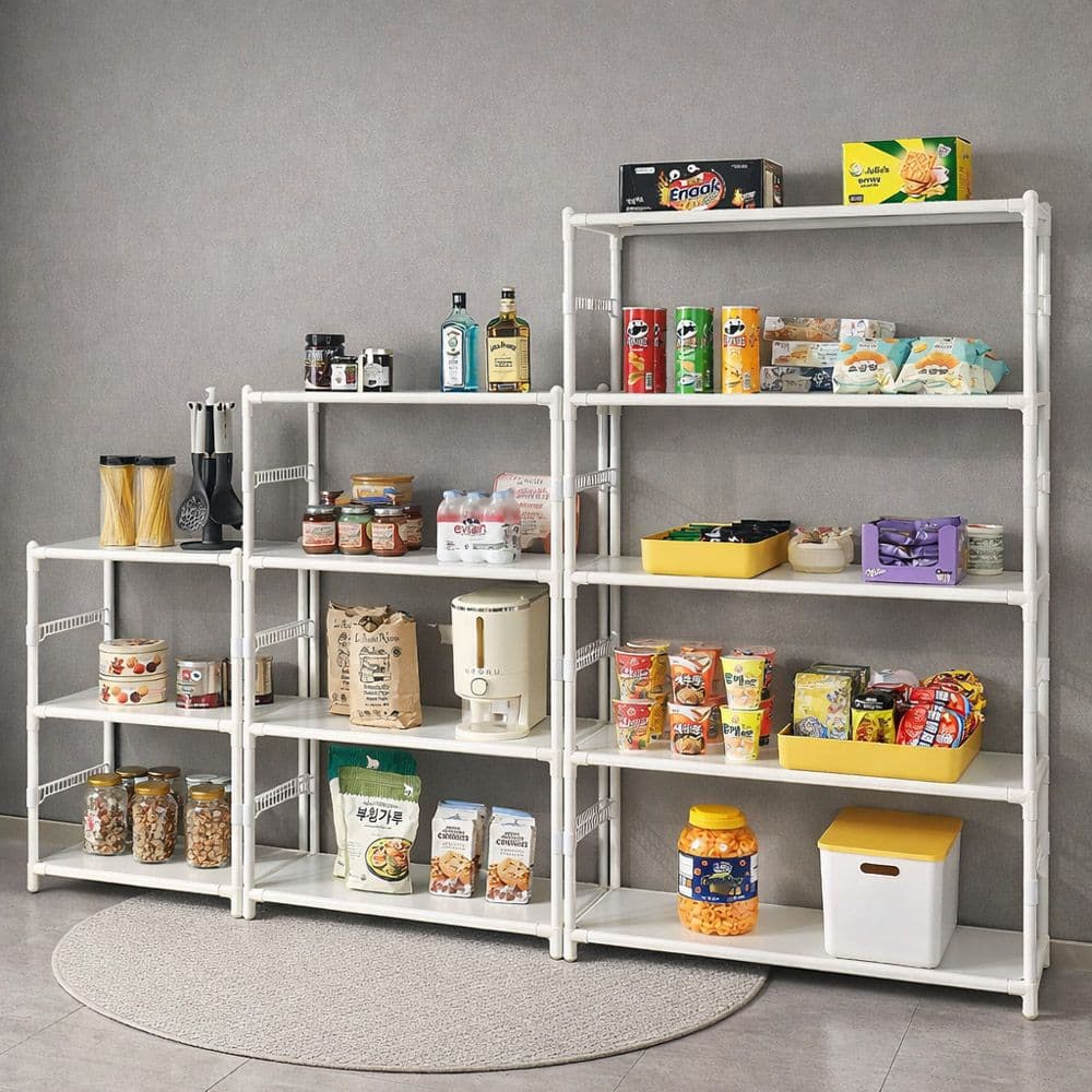 MF매직하우스 철제 팬트리 앵글 시스템 수납 선반 - 최저가 29,900원 (40% 할인)