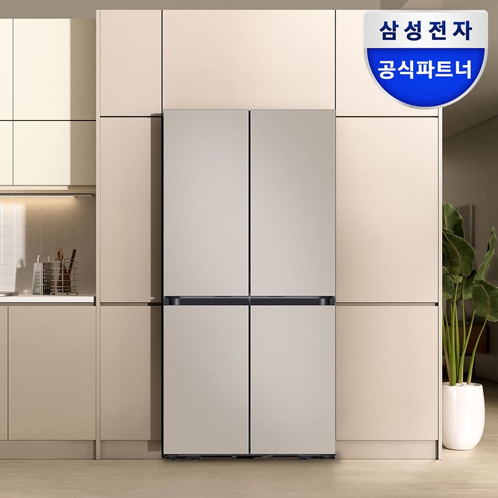 삼성전자 삼성 AI하이브리드 냉장고 4도어 637L RM70F64R1G 키친핏 MAX 신형 - 최저가 3,003,840원
