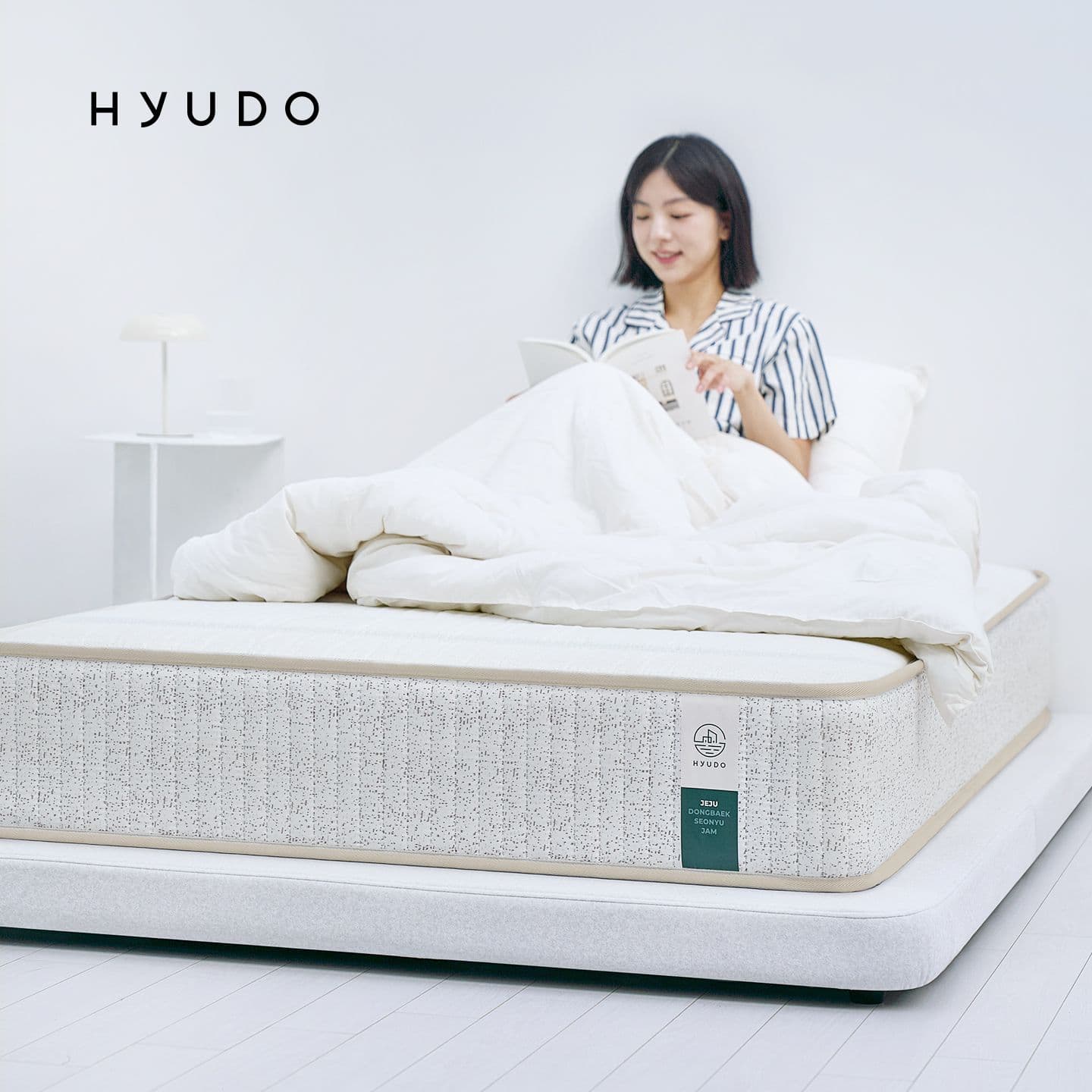 휴도 푹신한 제주 포켓스프링 침대 매트리스 (S/SS/Q/K)