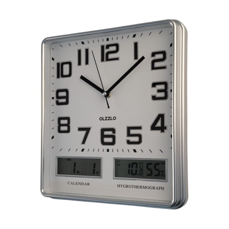 알랑 알랑 무소음 뉴트로 LCD 사각 벽시계 인테리어 레트로 시계 - 최저가 39,700원 (34% 할인)