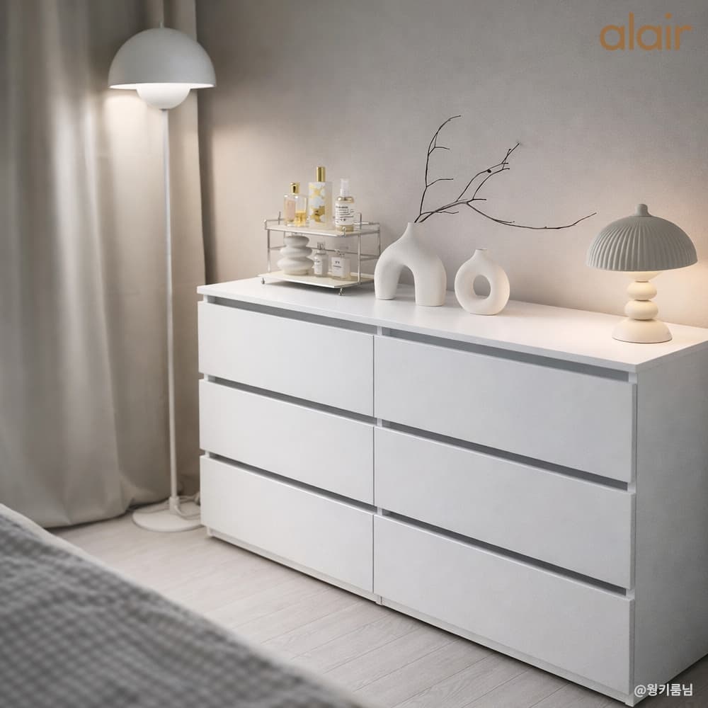 어레어 레온 2단/3단/4단/5단 서랍장 600/800/1200 3colors - 최저가 99,990원