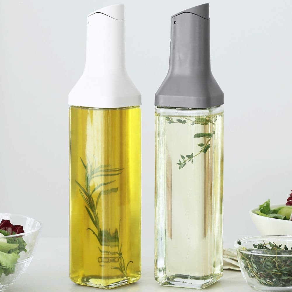 네오플램 식약처인증 자동개폐 유리 오일병 기름병 간장병 소스병 500ml