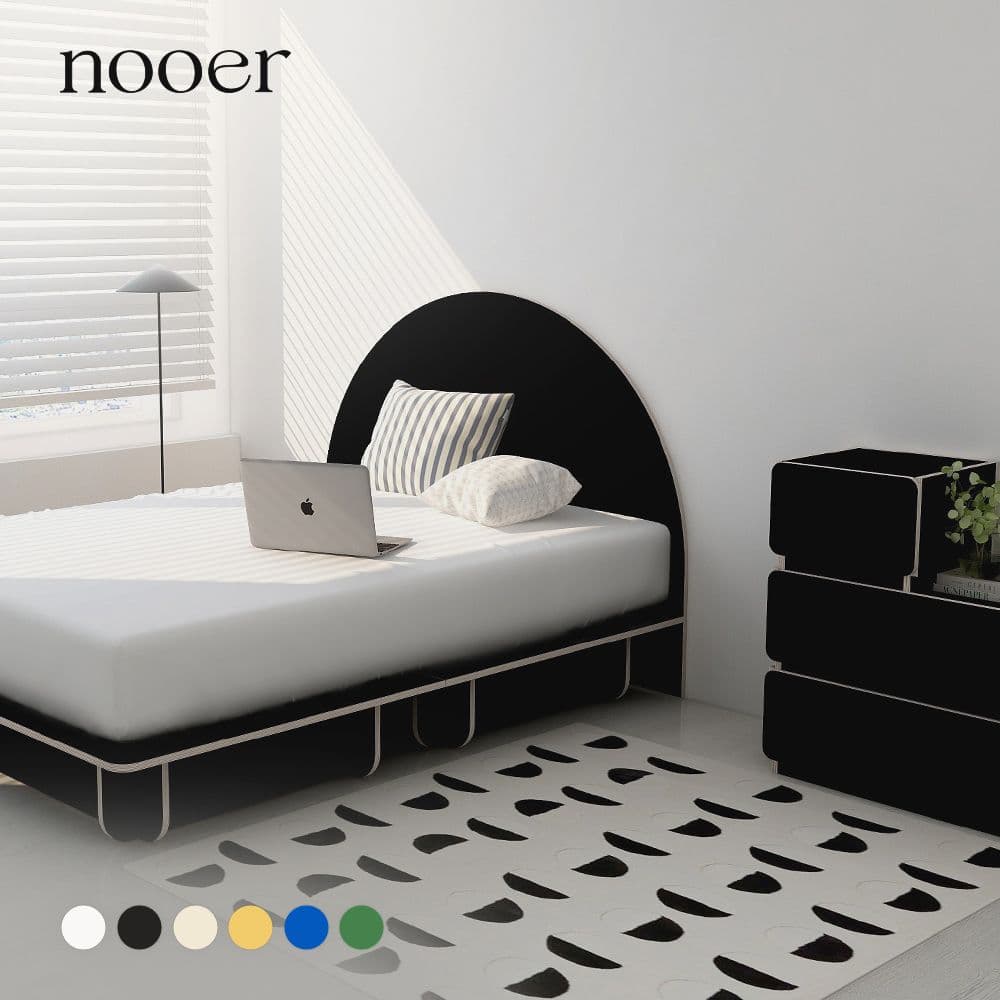 누어 누어 아크 반원헤드 침대프레임