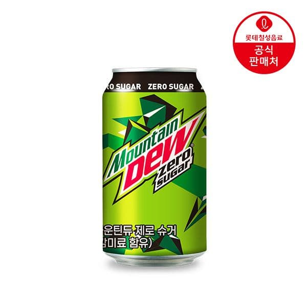 롯데칠성 마운틴듀 제로슈거 355ml*24개 - 최저가 17,500원 (38% 할인)