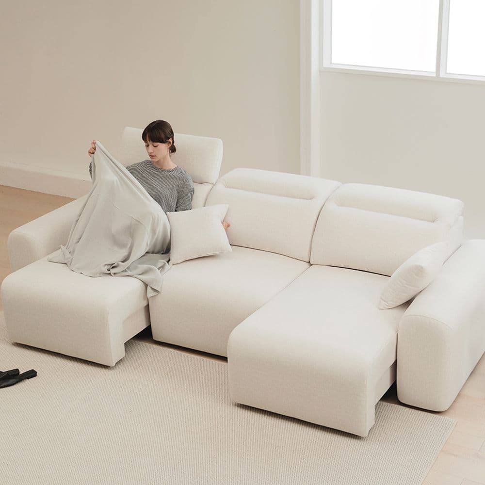 먼데이하우스 아크 모션 리클라이너 소파 (로스 패브릭)