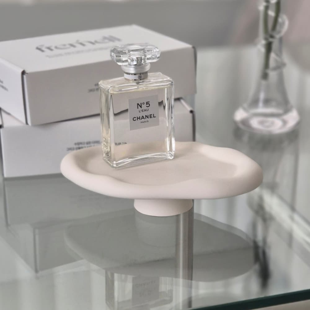 프레멜 비정형 인테리어 소품 오브제 차키 구름트레이 제스모나이트 빈티지소품 - 최저가 35,900원