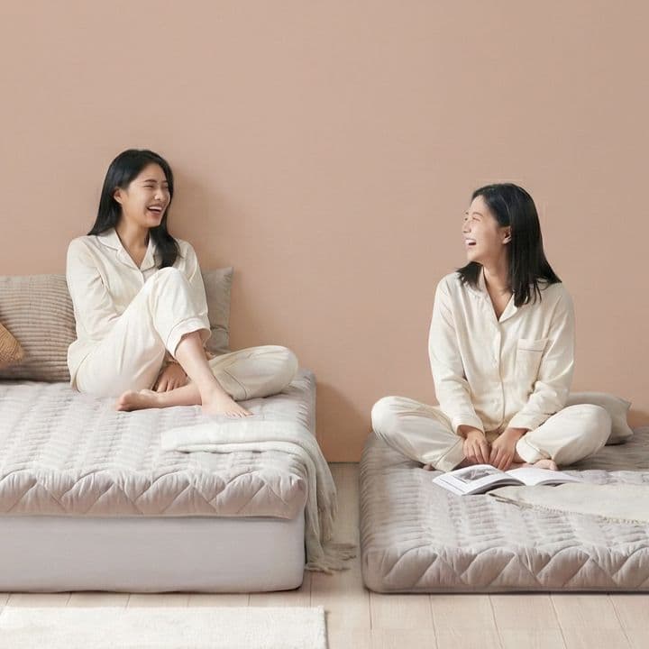 채우리 둥실둥실 무소음 매트리스 침대 토퍼 8/12cm 8컬러 MS/SS/Q