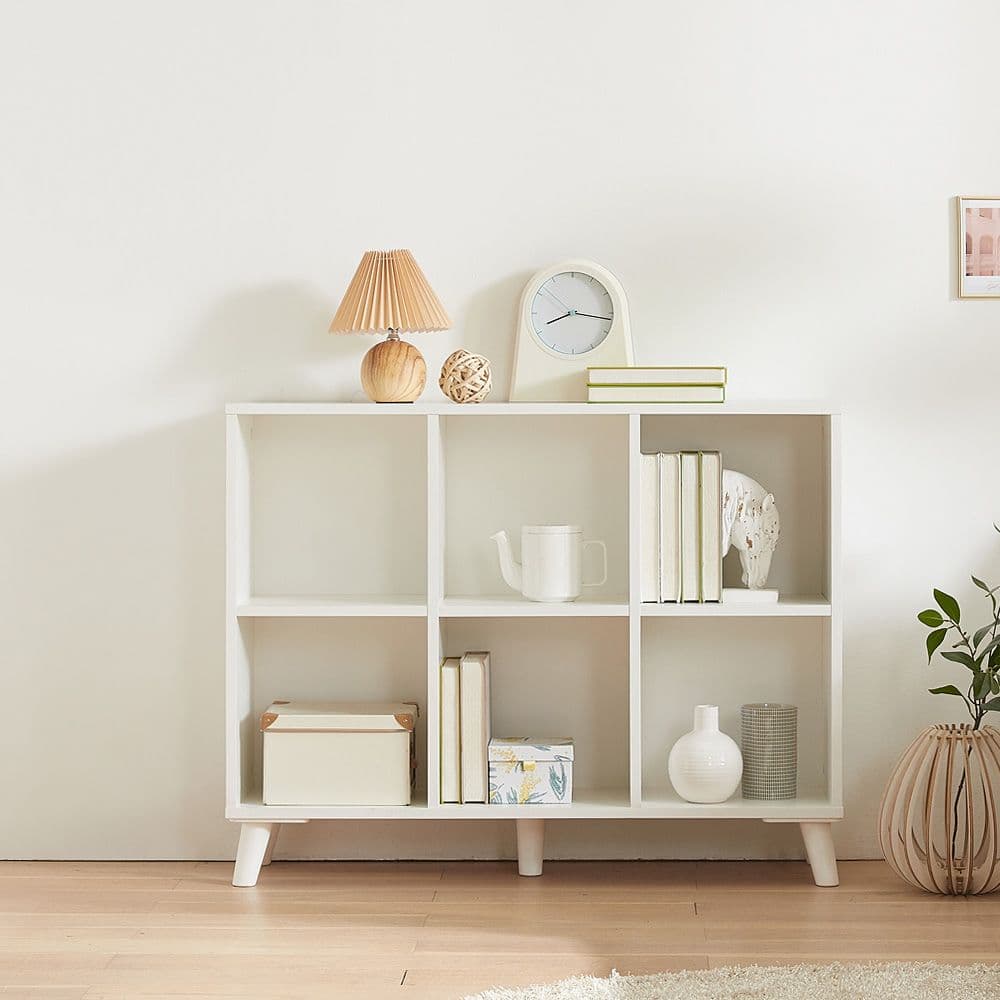 리아즈하우스 미셀 E0 가로세로 다용도 교구장 전면 책장 3칸~12칸 - 최저가 52,283원