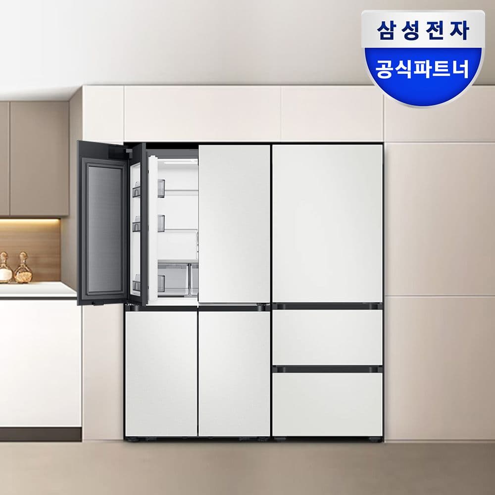 삼성전자 비스포크 키친핏 패키지세트 RM70F63M2A+RQ33DB74D2AP 코타화이트