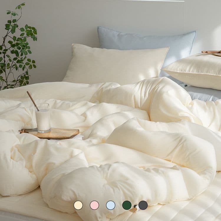 헬로우슬립 모달100% 텐셀 렌징 멜로우 옥수수텐셀솜 사계절 차렵이불세트 - 최저가 69,800원 (50% 할인)