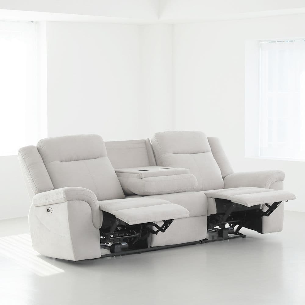 먼데이하우스 론 전동 리클라이너 아쿠아텍스 3인소파(양방향) - 최저가 589,000원