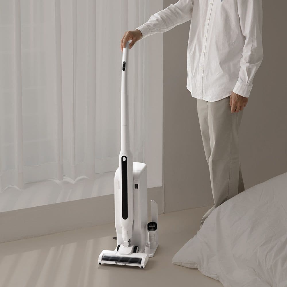 클래파 26년형 초경량 자동먼지비움 BLDC 무선청소기 (먼지봉투 5장 + 물걸레키트 추가) - 최저가 148,000원 (47% 할인)