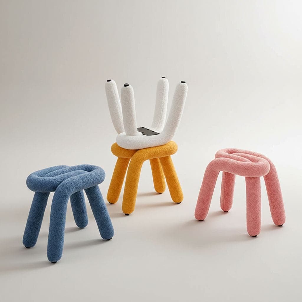 브라보가구 바바 스툴 보조 디자인 화장대의자 5colors - 최저가 33,210원