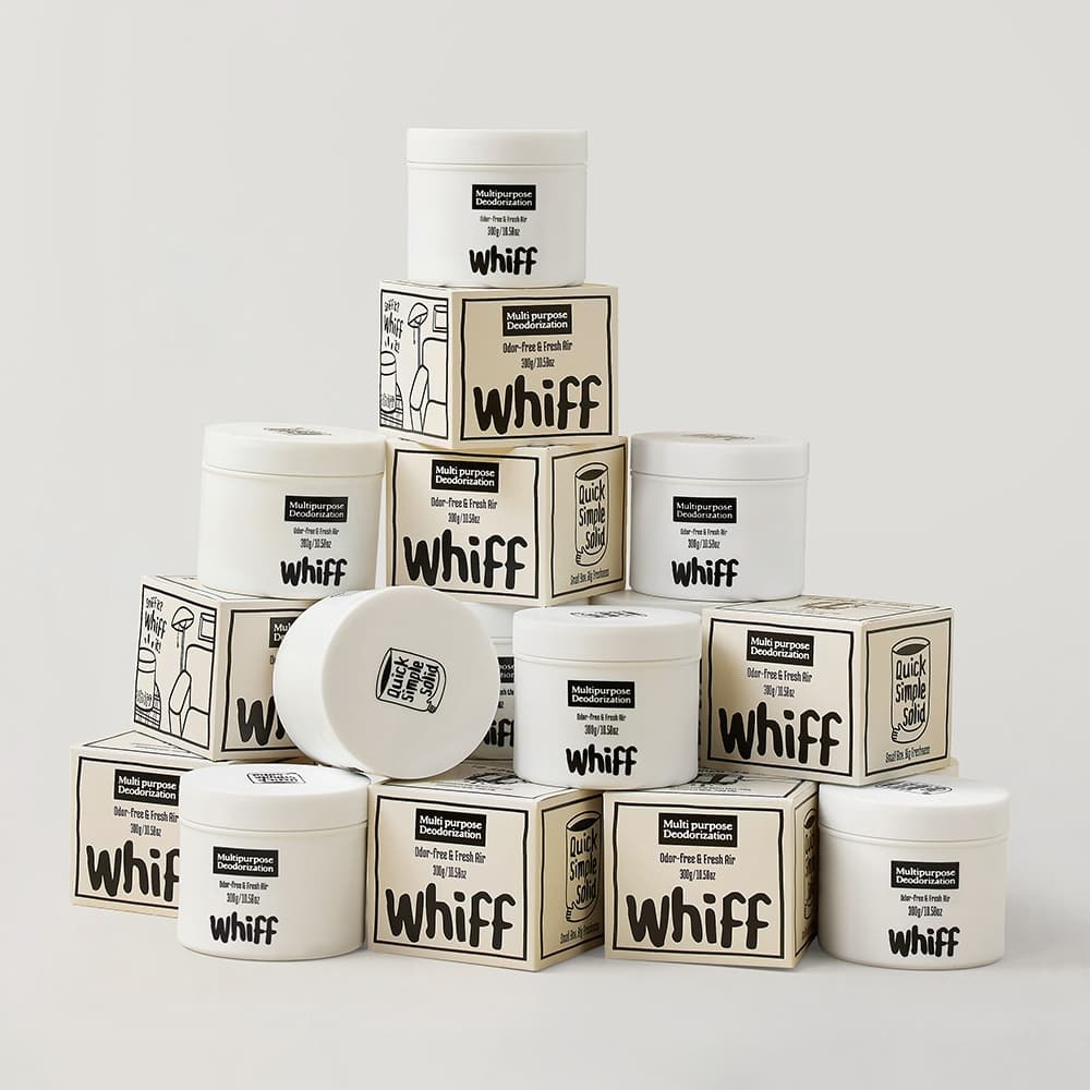 위프 다용도 탈취제 화장실 담배 새집증후군 홀애비 소변기 초강력 냄새 제거 4개